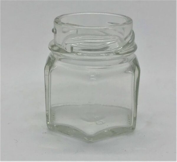 Frasco Hexagonal 40cc con tapa axial 38mm - Imagen 2