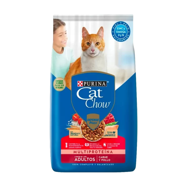 Cat Chow Adultos 1kg. - Imagen 2