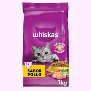 Whiskas Adultos Pescado/Pollo 1kg.