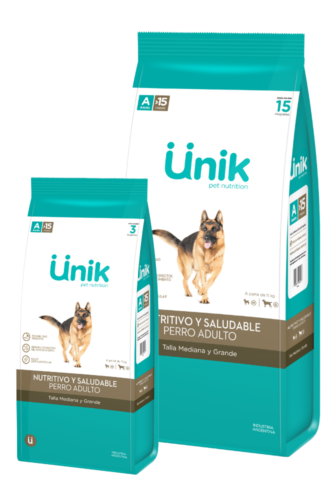 Unik Adultos Raza Grande 3kg
